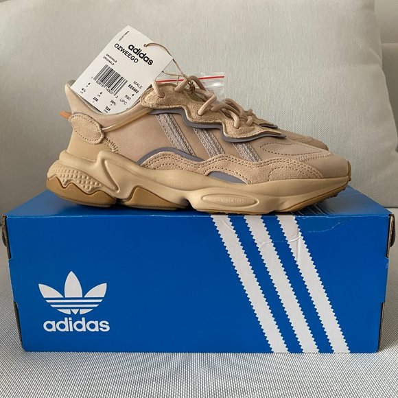 Adidas Originals Ozweego Sneakers Beige US 5.5 - Picture 2 of 9
